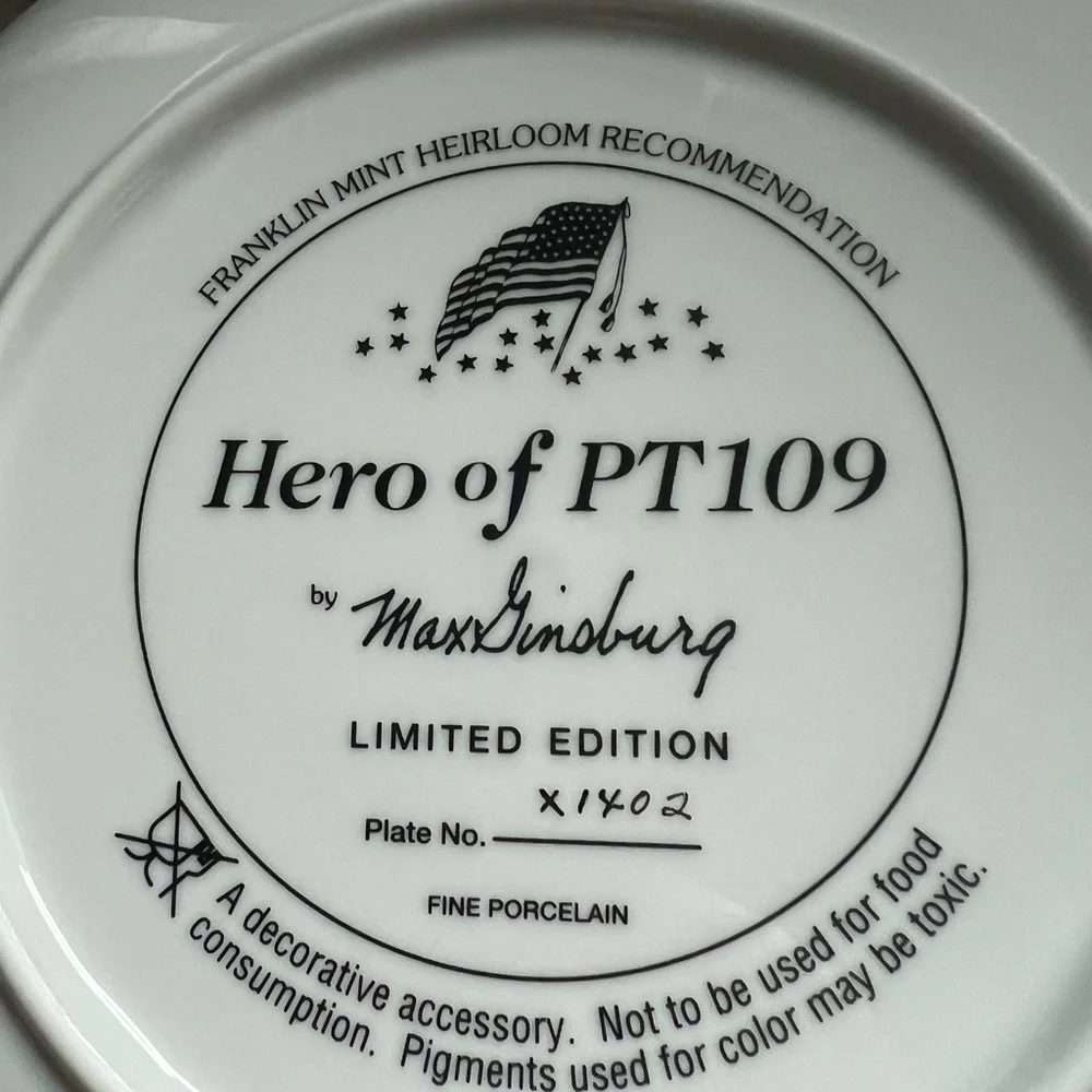 6 Franklin Mint JFK Plates - Picture 14 of 15